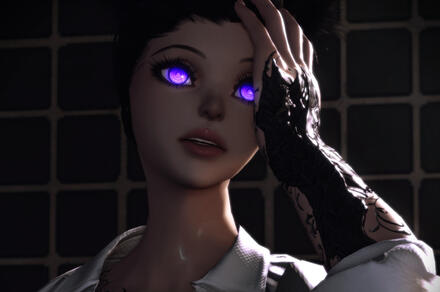 Patient 0, Dr. A'vara Rhode, post surgery.